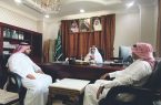 محافظ صبيا المكلف يستقبل مدير مستشفى المحافظة “الأحمري”