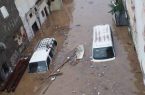 السعودية ترسل ثلاث شاحنات إيوائية لمتضرري السيول في عدن