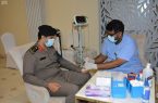 شرطة صامطة تُشارك بحملة التبرع بالدم