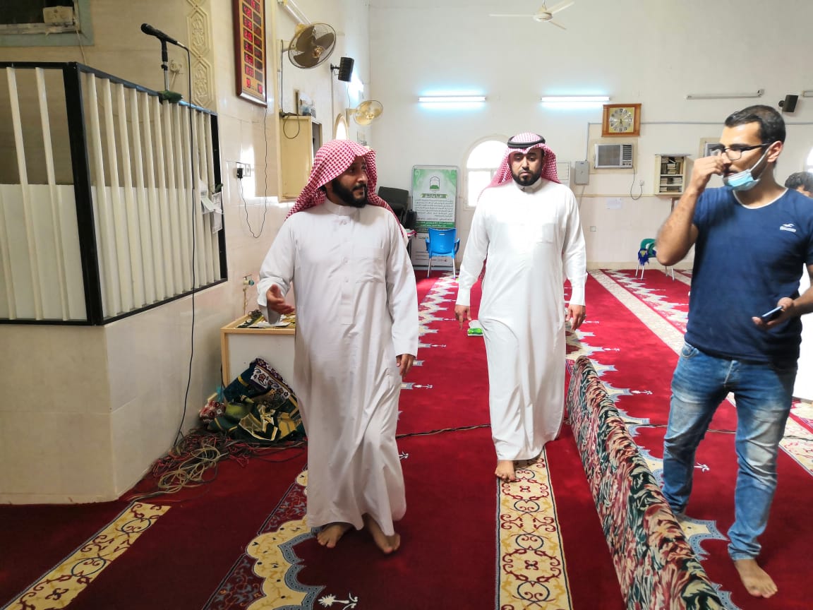 مدير فرع الشؤون الإسلامية بجازان يتفقد أعمال الصيانة والتعقيم بالمساجد
