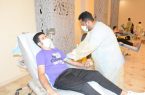  504 متبرعاً في حملة التبرع بالدم بنادي حطين الرياضي بمحافظة صامطة