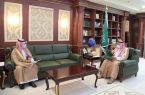 سمو الأمير محمد بن ناصر يطلع على إمدادات واعمال خدمات المياه التشغيلية بجازان