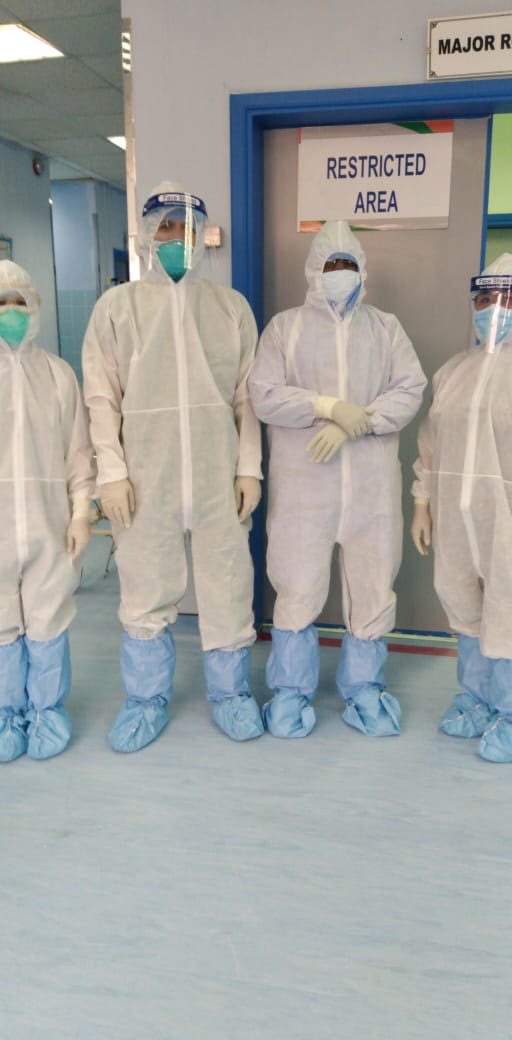 عملية قيصرية ناجحة لسيدة مصابة بفيروس كورونا في مستشفى ظهران الجنوب