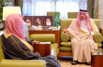 سمو أمير الرياض يستقبل رئيس محكمة التنفيذ بالمنطقة