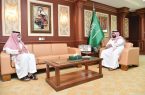 سمو نائب أمير منطقة جازان يلتقي بالرئيس التنفيذي للهيئة السعودية للسياحة