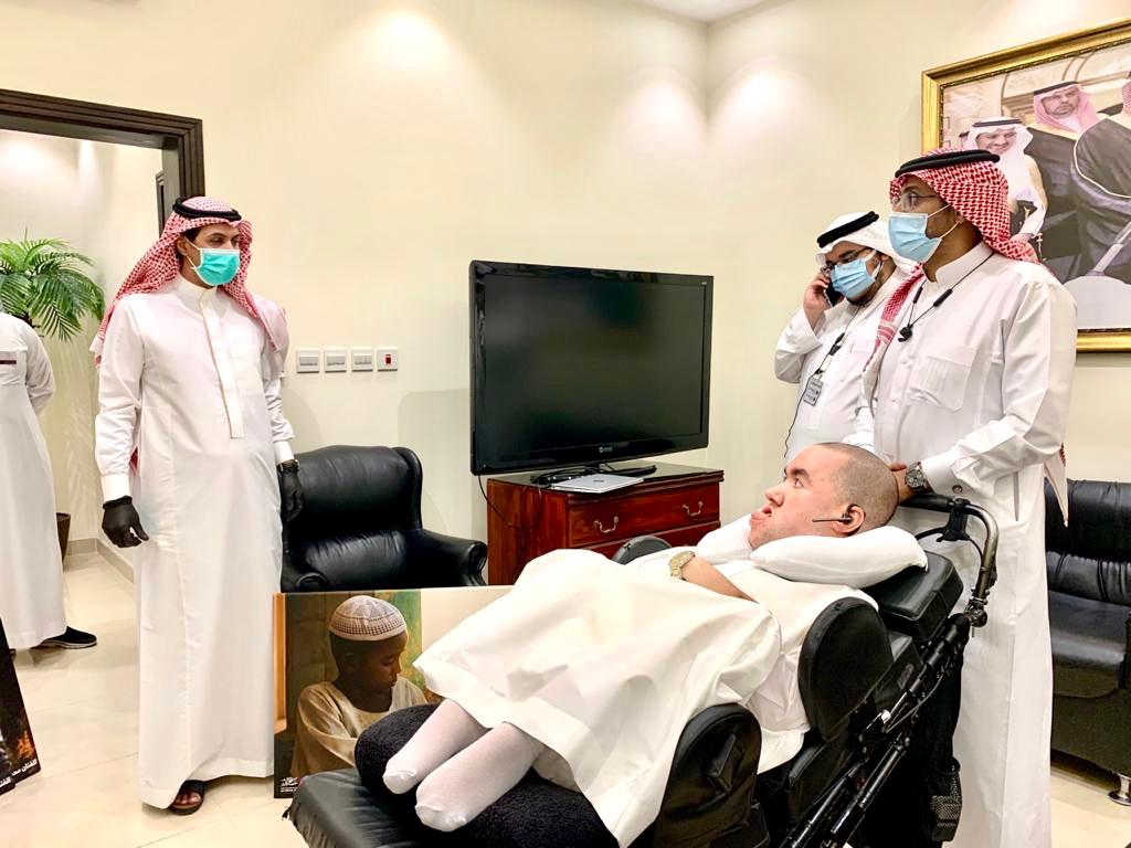 “آل صبيح” في زيارة إلى جمعية الإرادة للموهوبين من ذوي الإعاقة