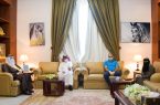 ” السديري ”  يستقبل مدير مستشفى الدوادمي بالمحافظة