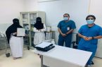 مدير مستشفى العارضة العام يكرم الممرضة ” الدراج “