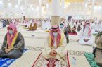 محافظ ضمد يتقدم المصلين لصلاة عيد الأضحى بجامع الأمير سلطان