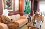 الأمير محمد بن عبدالعزيز يلتقي رئيس المحكمة العامة بمنطقة جازان