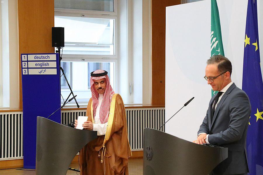 الأمير فيصل بن فرحان يلتقي وزير الخارجية الألماني