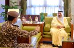 سمو أمير منطقة الرياض يستقبل قائد القوات الخاصة للأمن البيئي بالمنطقة