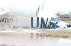 11 جريحا لدى هبوط طائرة أممية خارج المدرج في مالي