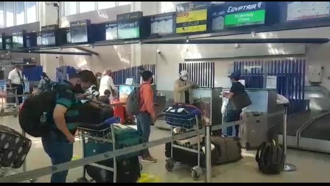 مغادرة أول رحلة طيران للعائدين اليمنيين من المغرب إلى عدن