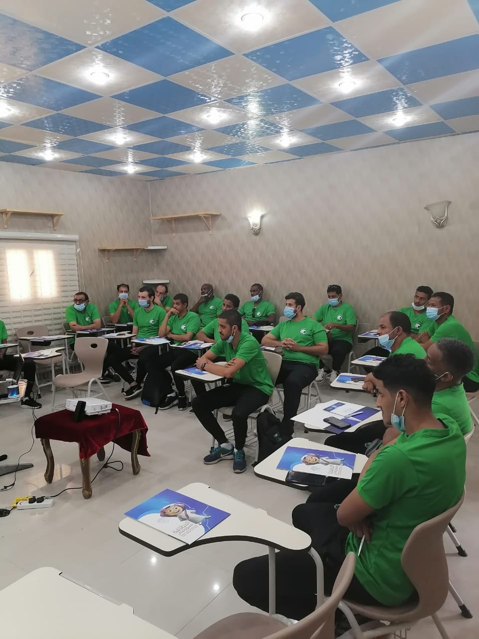نادي اليرموك بأبو عريش يُنظم دورة ” الرخصة C السعودية”