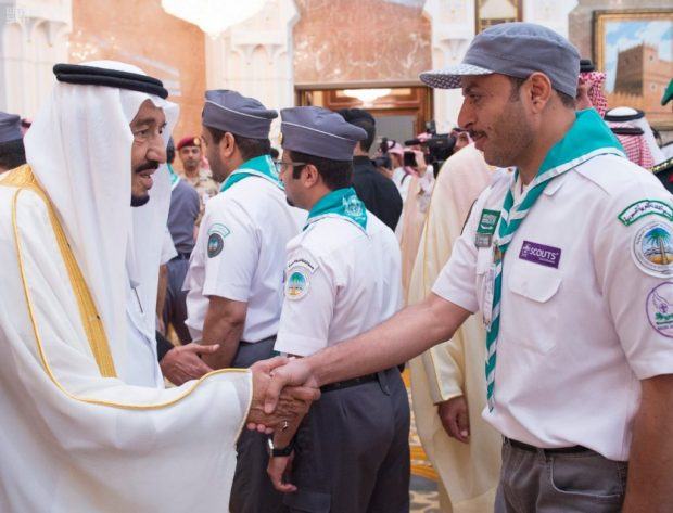 الكشافة السعودية تحظى بدعم ورعاية ولاة الأمر منذ عهد المؤسس