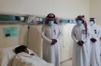 محافظ العقيق يقف على حالات التسمّم بمستشفى المحافظة العام