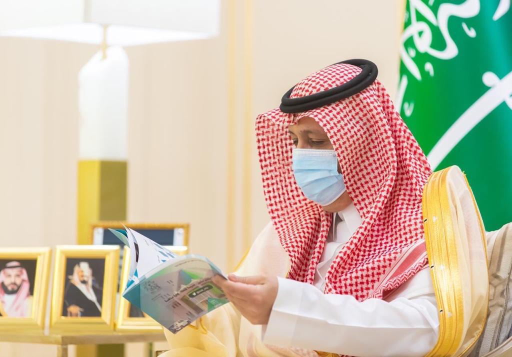 أمير الباحة يستقبل مدير تعليم المخواة والوفد المرافق