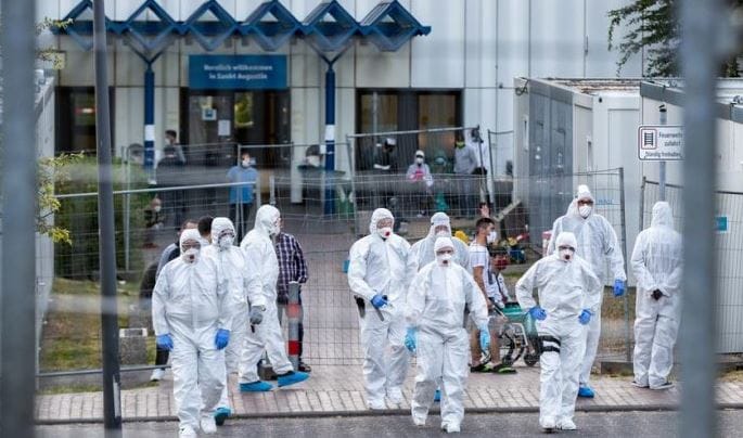 إصابات فيروس كورونا المستجد في ألمانيا تبلغ 329453