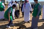 نادي البر التطوعي يشارك أمانة العاصمة المقدسة في تشجير بوابة مكة