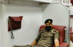 مستشفى الأمير محمد بن ناصر ينفذ حملة للتبرع بالدم بإدارتي الدفاع المدني والمرور