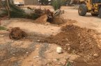 إزالة تعديات بمساحة مليون متر مربع في محافظة طبرجل