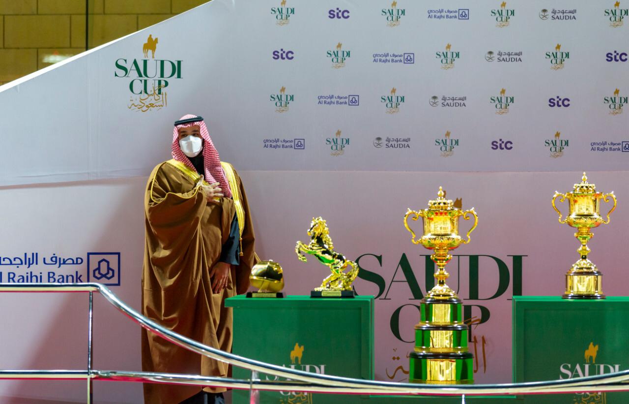 ولي العهد يرعى حفل سباق “كأس السعودية”