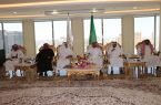 ” المطيري ” يستقبل رئيس اللجنة الوطنية العقارية بمجلس الغرف السعودية