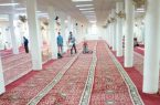 إدارة المساجد والدعوة والإرشاد بحفر الباطن تُنظم حملة” لغسيل وتعقيم المساجد “