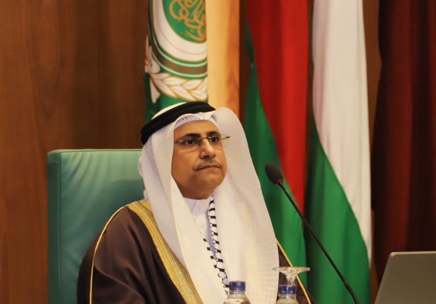 رئيس البرلمان العربي يشيد بدور ومواقف خادم الحرمين الشريفين للقضية الفلسطينية