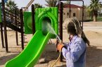 بلدية بيشة: تكثف حملة لتطهير وتعقيم ألعاب الأطفال في الحدائق العامة 