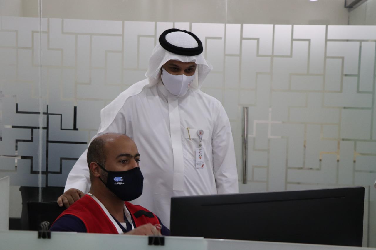 العويسى: يقوم بزيارة تفقدية لفرع هيئة الهلال الأحمر بمنطقة الرياض