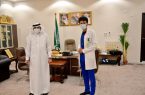 “زعلة” يستقبل مدير مستشفى صامطة العام المكلف