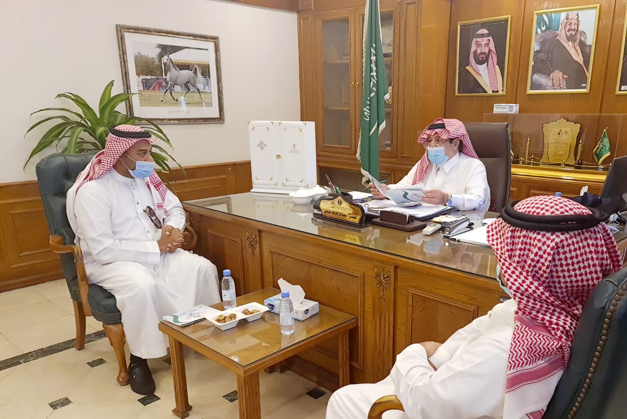 الغامدي : يستقبل رئيس فرع الجمعية الطبية البيطرية السعودية بمكة
