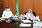 سماحة مفتى عام المملكة يستقبل الرئيس التنفيذي للهيئة السعودية للملكية الفكرية