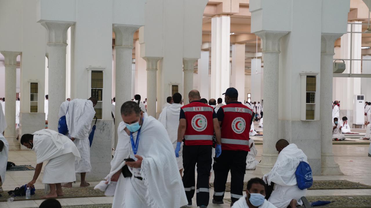 الهلال الأحمر يخصص 12 مركز إسعافي لخدمة الحجاج بمشعر عرفات