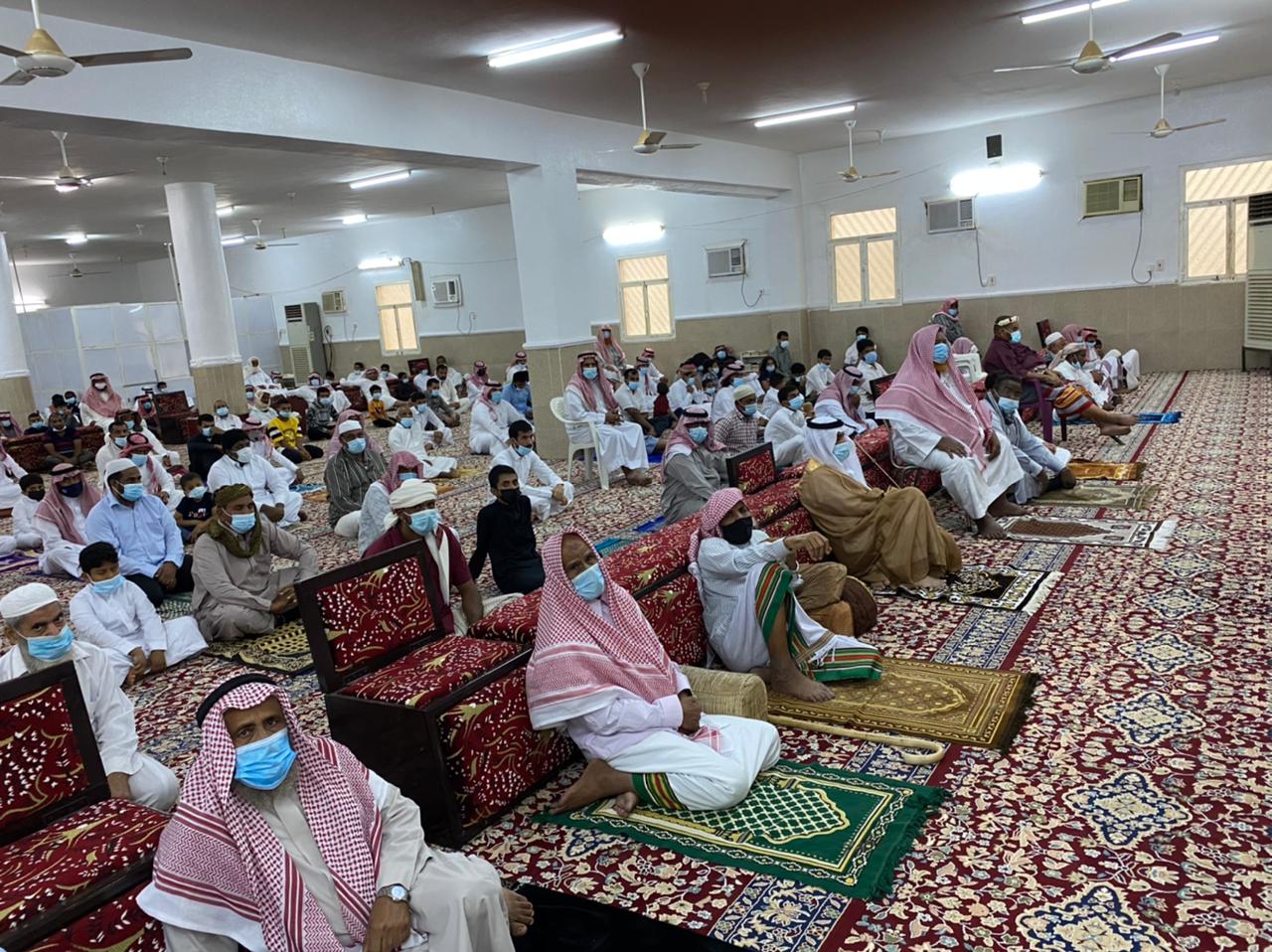 ”الريثي” يتقدم المصلين في صلاة عيد الأضحى المبارك