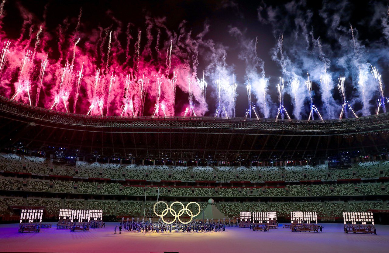 إفتتاح دورة الألعاب الأولمبية الـ 32 “طوكيو 2020” بدون جماهير
