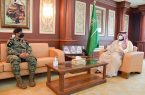 سمو نائب أمير منطقة جازان يلتقي قائد قوة الأفواج الأمنية بالمنطقة
