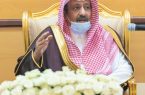 الأمير حسام بن سعود يستقبل مشايخ القبائل بمنطقة الباحة