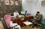 الشهراني… يستقبل مدير شرطة العيدابي المكلف حديثاً