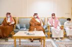 سمو الأمير محمد بن عبدالعزيز يؤدي واجب العزاء بوفاة محافظ ضمد