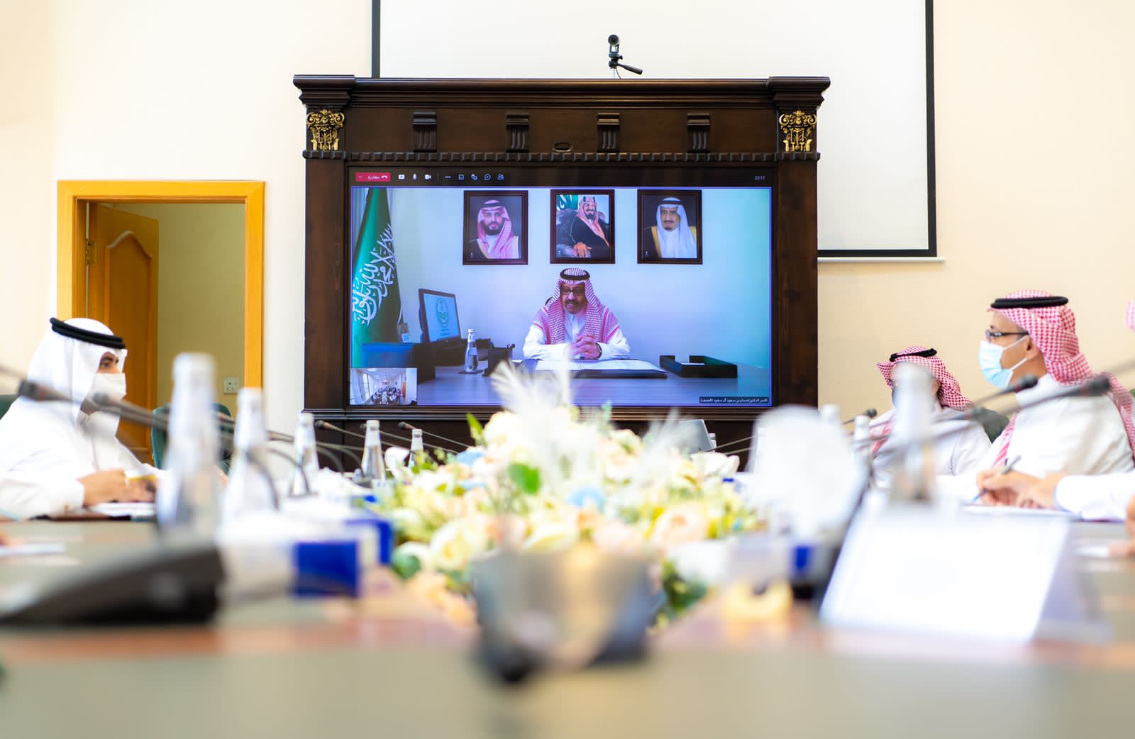 أمير الباحة يرأس إجتماع قيادات التعليم بالمنطقة