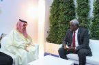 سمو وزير الخارجية يلتقي رئيس مفوضية الاتحاد الأفريقي