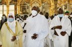 رئيس جمهورية نيجيريا الاتحادية يؤدي مناسك العمرة
