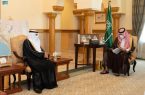 سمو الأمير بدر بن سلطان يستقبل مدير عام صندوق التنمية الزراعية بمنطقة مكة المكرمة