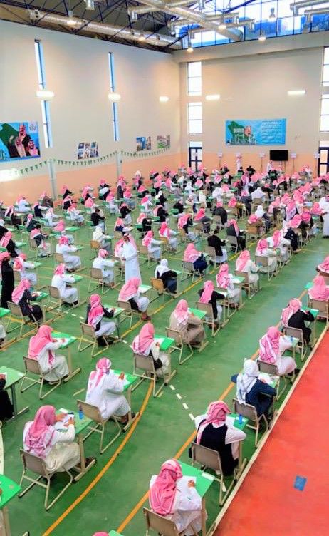 55 ألف طالب وطالبة يؤدون اختباراتهم بتعليم الباحة 