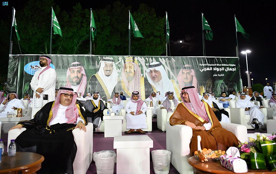 محافظ جدة المكلّف يُتوِّج الفائزين ببطولة مكة الدولية لجمال الجواد العربي