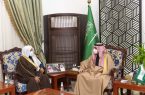 أمير الجوف يستقبل وزير الشؤون الإسلامية 