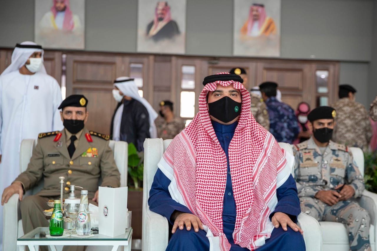 وزير الداخلية يرعى الحفل الختامي للتمرين التعبوي المشترك «أمن الخليج العربي 3»